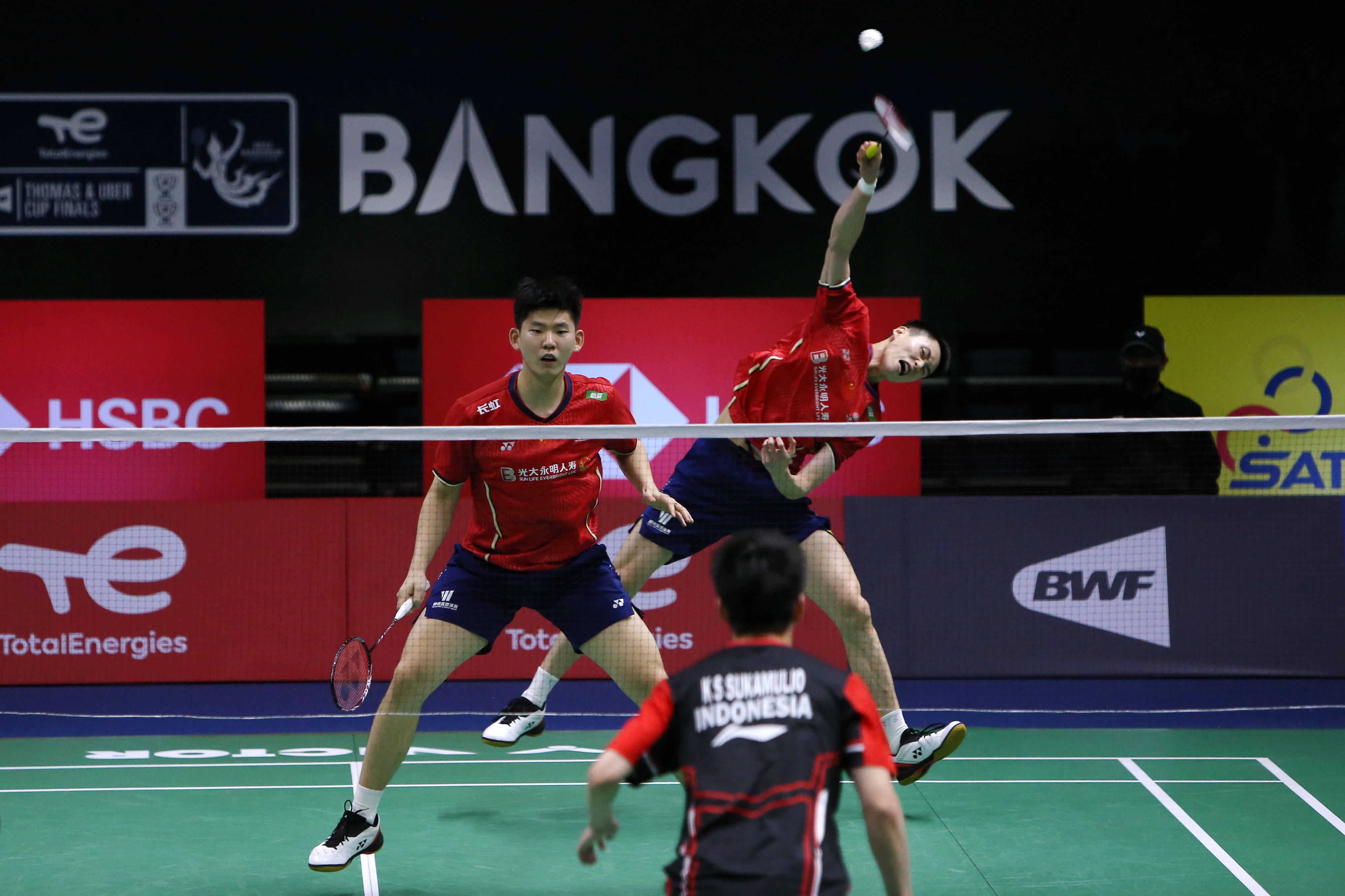 印尼队完胜韩国队,黄鸭组合高光表现 印尼队完胜韩国队,黄鸭组合高光表现